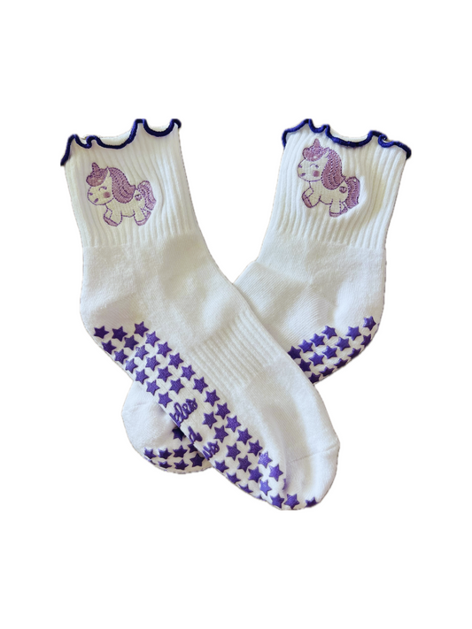 Lavender Glow - Unicorn Purple Star Grips